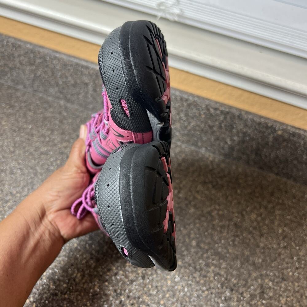 Timberland Sport Sandals Womens 9.5M Fisherman Pink Leather Comfort Hiking Shoes - Picture 7 of 12